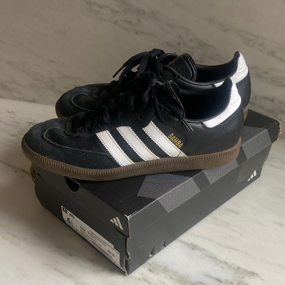 Adidas Samba Black and White Sneakers